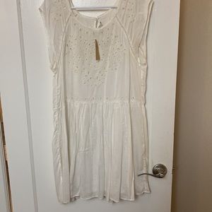 White American eagle dress